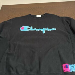 Champion Black Sweatshirt